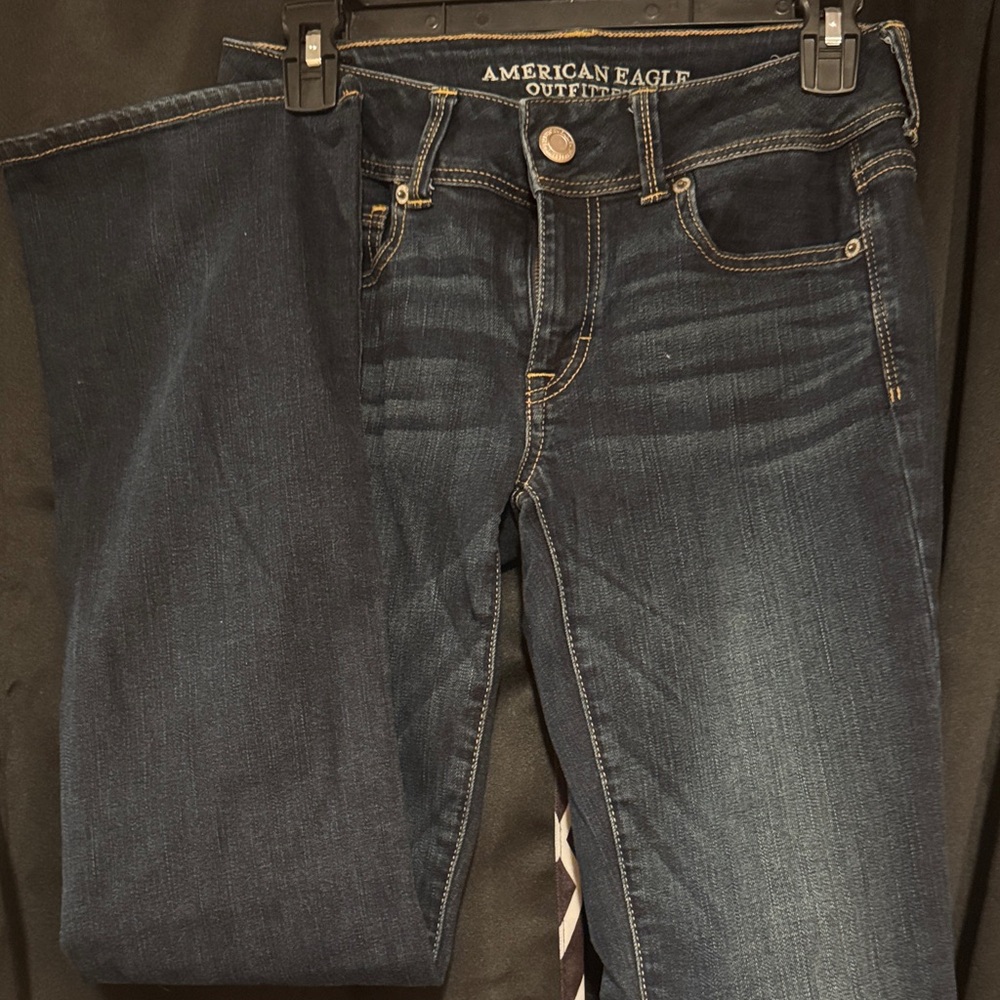 American Eagle Outfitters Women's Deep Indigo Skinny Jeans